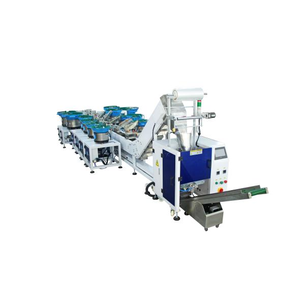 Multi-function Hardware Nut and Bolts Rivet Parts Counting and Packing Machine with Vibrating Feeder