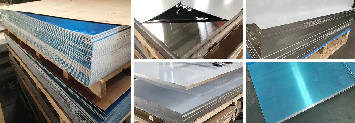 1000 - 1500 мм Алюминиевая сплавная плита Алюминиевые листы с покрытием