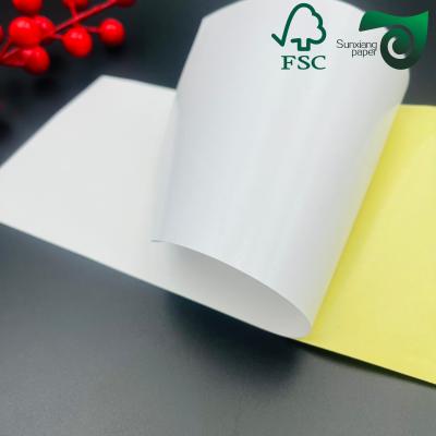 Papier d'impression offset FSC en feuilles de papier synthétique en PET résistant à l'eau et à la chaleur