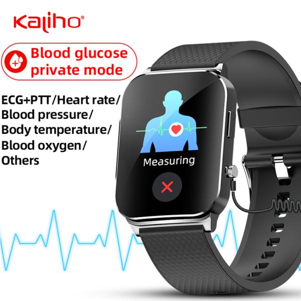 EP03 Blood Pressure ECG Smart Watch With Heart Rate Monitoring And 240mAh Battery