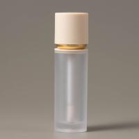 O tubo vazio luxuoso do brilho do bordo 4ml Creme-coloriu o recipiente vazio colorido geado