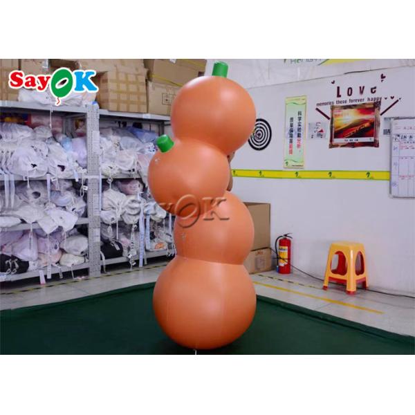 Света тыквы воздуха украшение двора хеллоуина надутого раздувного на открытом воздухе