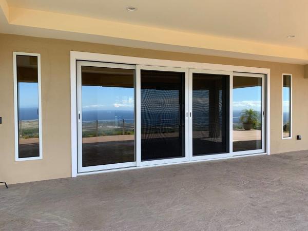 Side Opening Aluminium Sliding Glass Doors Large White Aluminium Sliding Doors With Side Windows