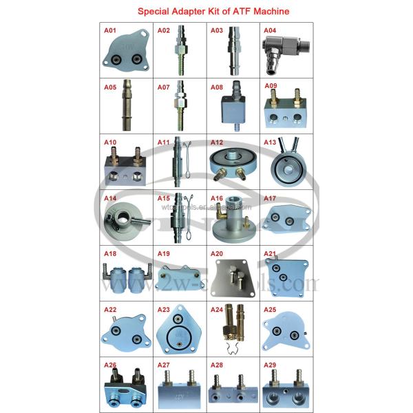 90 моделей Автомобили Металлический АТФ адаптерный комплект для обмена жидкостью трансмиссии