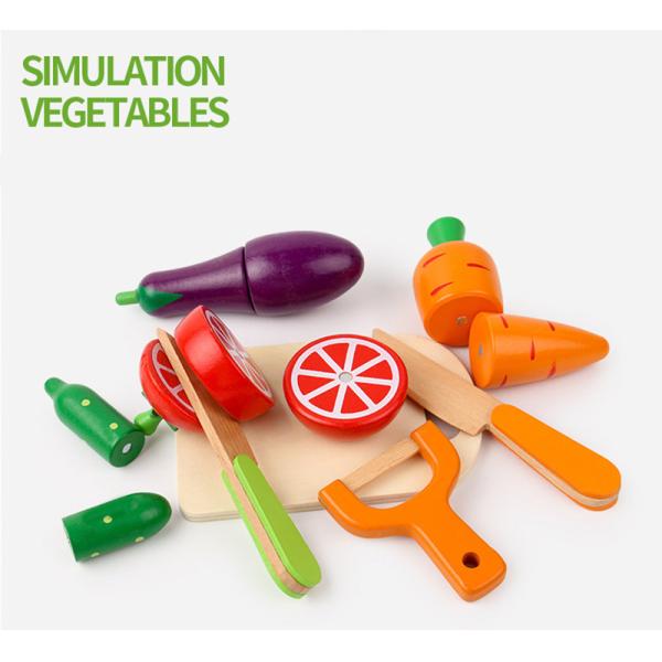 Кухня Montessori претендует игрушку для детей режа плод Vegeta