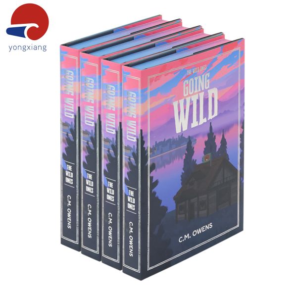 Portfolio Memoirs Fiction Book Printing Hard Cover Sprayed Edge Novel Book Printing