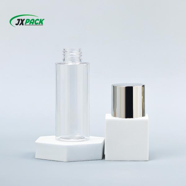 Customized cosmetic bottle packaging, PET plastic facial toner bottle