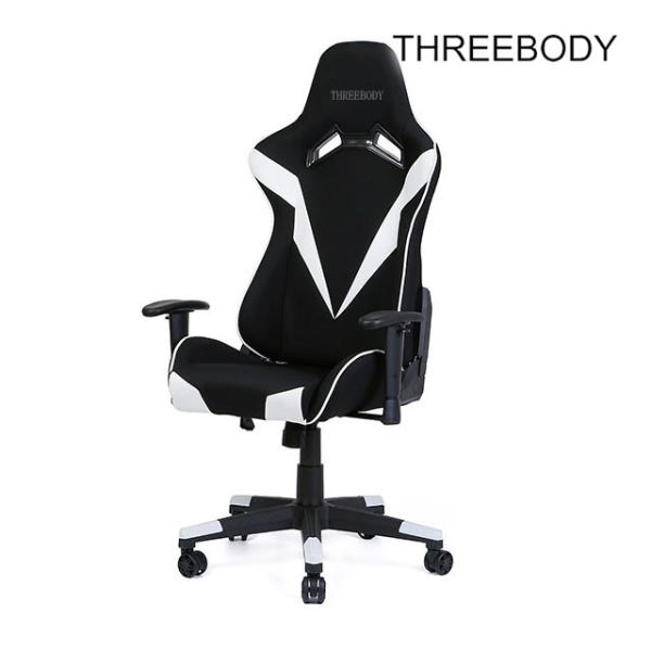 Bucket Seat High Back Gaming Chair With High Strength Nylon Wheels Easy To Clean