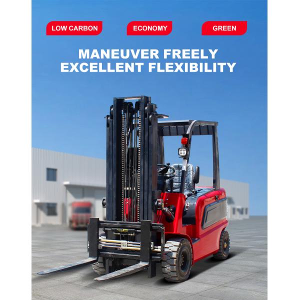 High Quality Electric Forklift Self Loading Stacker Fork Lift Truck Hydraulic Stacker Trucks for Sale