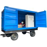 Máquina de limpieza industrial de chorro de agua de 700 bar Horno rotativo Precalentador de aire Equipo de limpieza