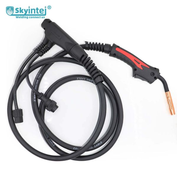 Air Cooled Skyintej Pana 200A Copper Plated Flexible Swan Neck Electric Drive MIG Welding Torch High Temperature Resistant