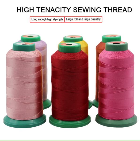 10% Polyester Sewing Machine Thread for Leather Upholstery 115G MERCERIZED Strength