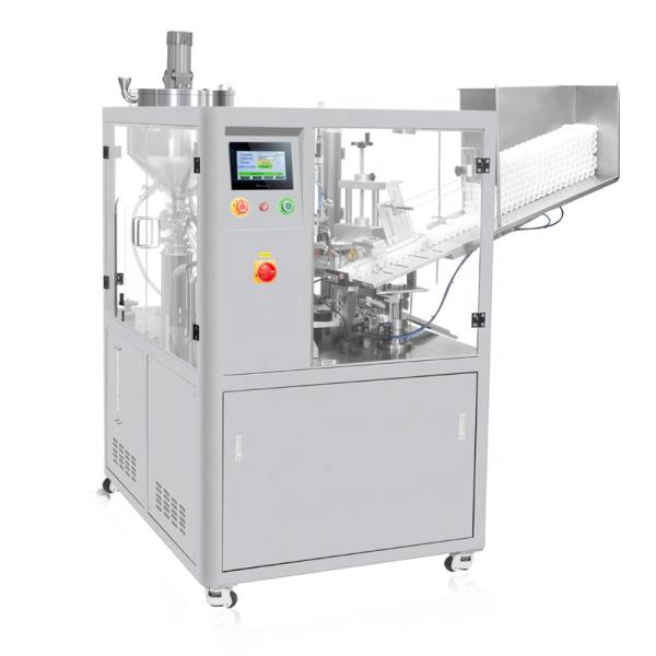 máquina de enchimento macia 1.5kw do tubo de 60pcs/Min Dia 5mm para o creme cosmético