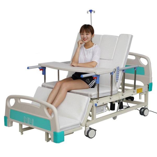 ABS Electric Double Crank Hospital Bed CE Certified For Patients