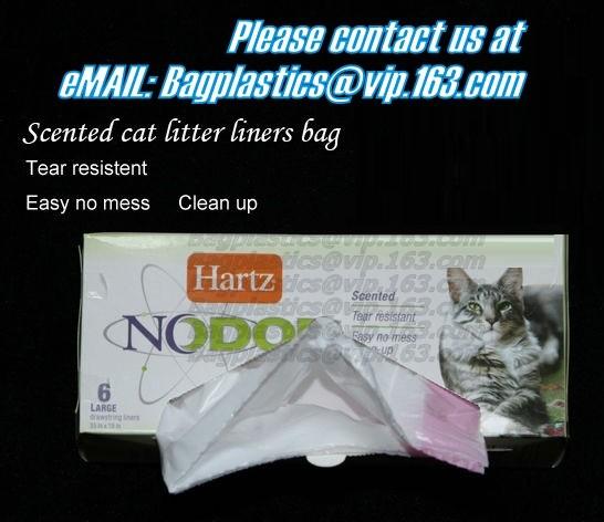 LED Flashlight Dog Waste Bag Dispenser Holder with Pet Waste Bag Poop Roll Bags, BPI ASTM D6400 EN13432 Approval Customi