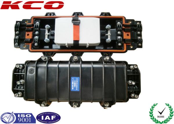 Horizontal Fiber Optic Enclosure Box , Direct Buried Corning Fiber Enclosure