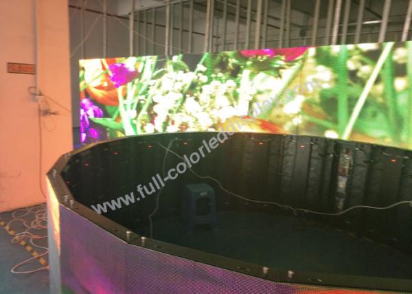 A exposição curvada diodo emissor de luz de 110~240 V, arco conduziu exterior interno da exposição