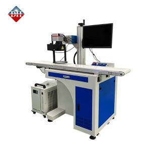 3w 5w Ccd Visual Ultraviolet Uv Laser Marking Machine For Plastic Automatic