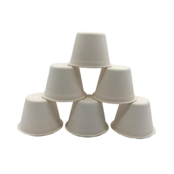чашки 120ml и крышки 4oz 72×30mm Biodegradable