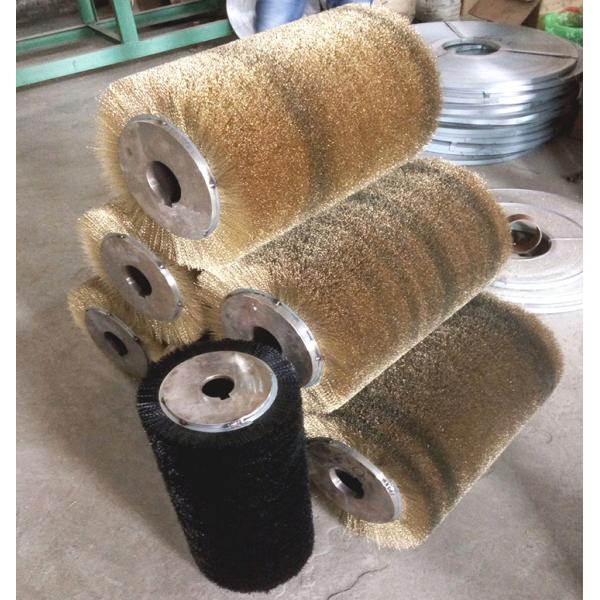 Grinding Machine Stainless Steel Wire Brush Roller Winding Type