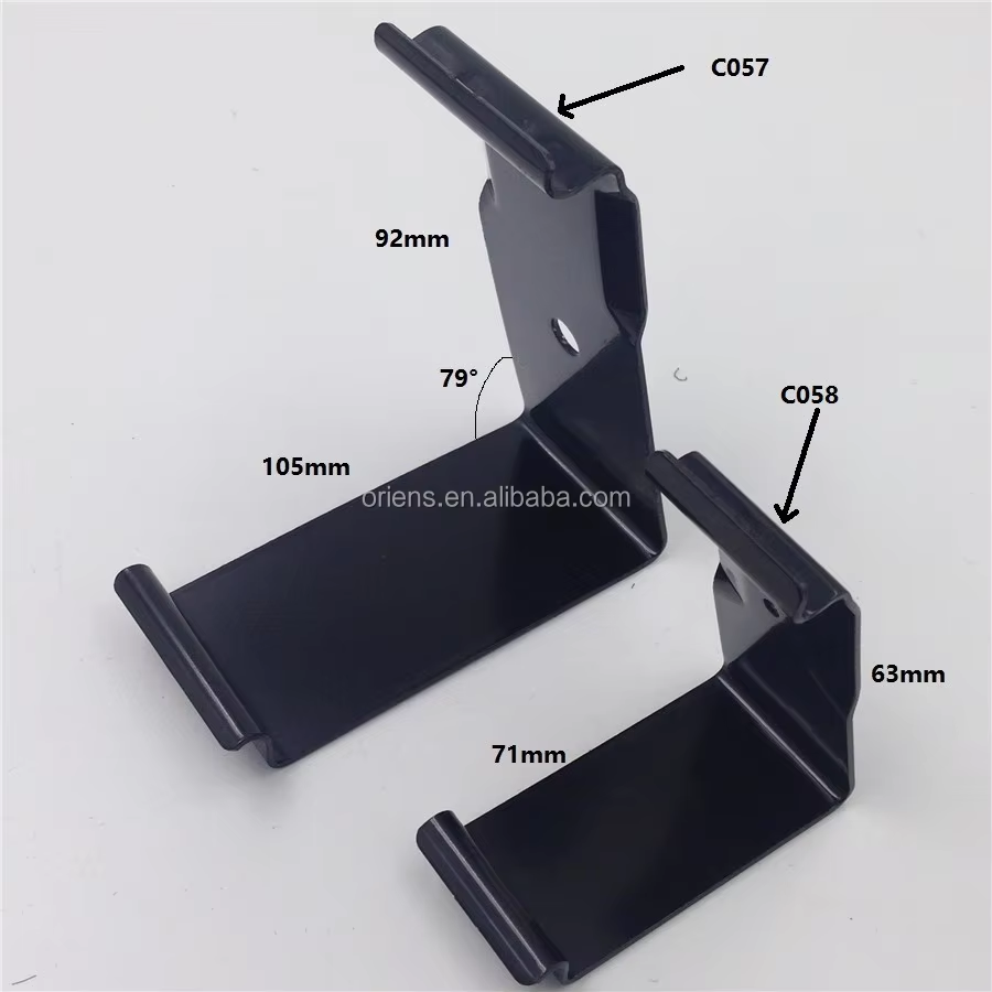 Black E Coating Carbon Steel Reusable Spring Crate Clips Metal Sheet Fabrication for Wooden Crates