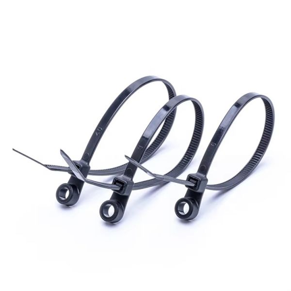 Mountable Head Plastic Cable Ties Nylon66 Tie Wrap 4.8*220 Self-Locking Zip Tie Manufacturer