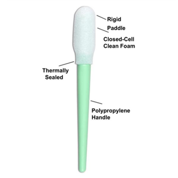 Household Keyboard Foam Cleaning Swabs Polyurethane Stick For Cleanroom