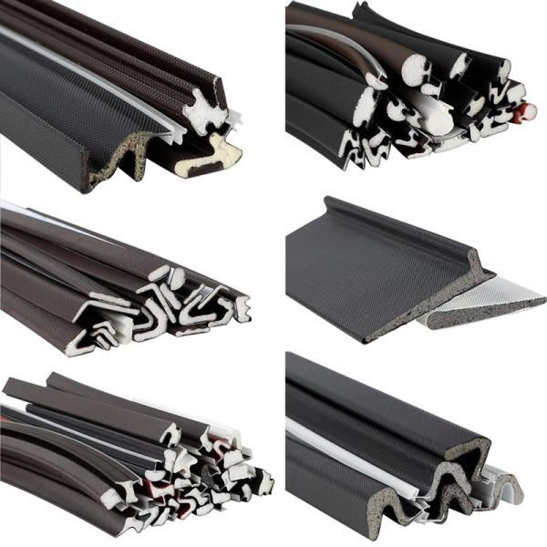 High Elongation Wearable Door Window Sealing Strips PU Foam Self Adhesive