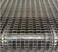 Grillage adapté aux besoins du client de la bande de conveyeur d'acier inoxydable 25mm