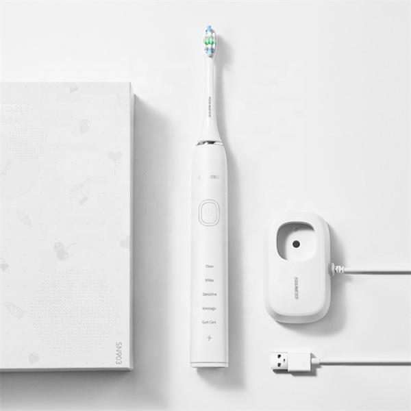 IPX7 Sonic Toothbrush 4 Hrs Charge Long Lasting Portable Electric Toothbrush SN903