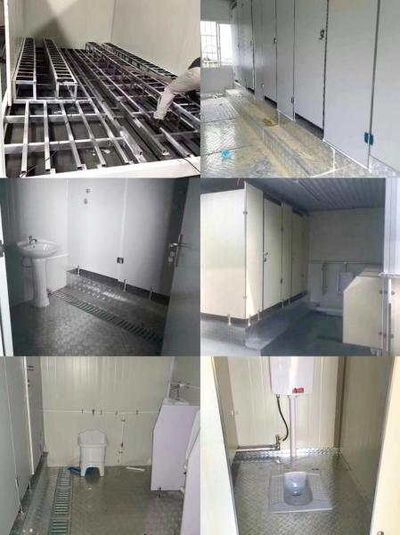 Sandwich Panel Sanitary Container Public Service Q355 Q235