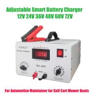 Carregadores de bateria de carrinho de golfe de múltiplos volts 12V24V36V48V60V AC90v~ 264V