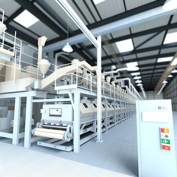 1.2-1.6g/cm3 Density Fiber Cement Board Production Line Low Water Absorption for Industrial Use