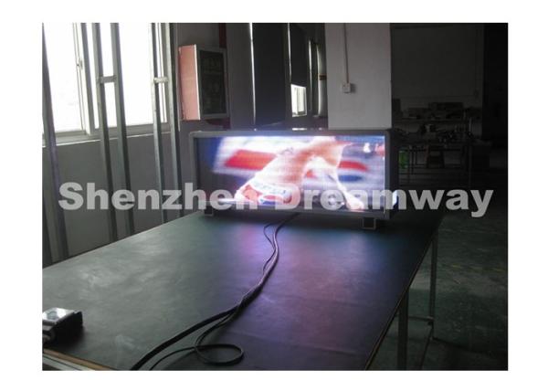 Customized Taxi LED Display 5 mm Epistar LED and 3500 nits Brightness