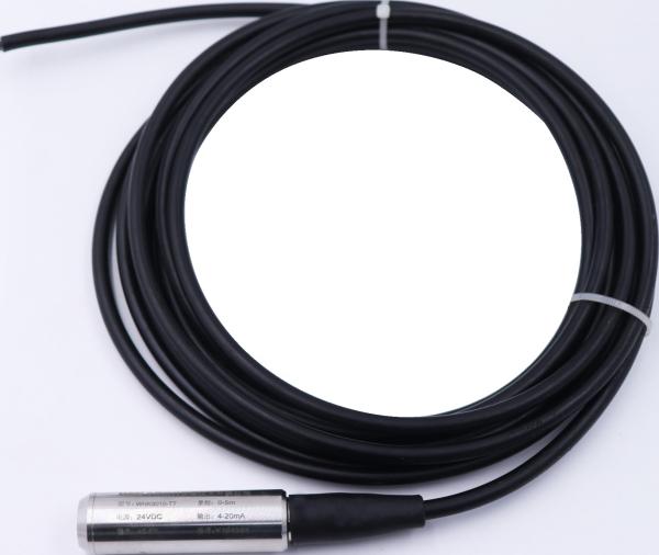 Stainless Steel Cable Throw-in Liquid Level Sensor Transmitter For Open Container