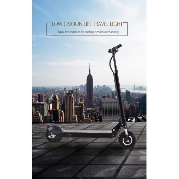 Lightweight Folding Electric Mobility Scooters Black Folding Motorized Scooter