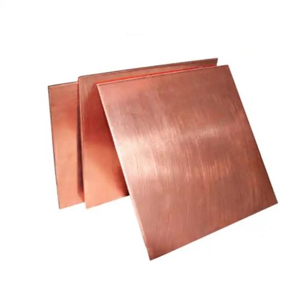99,9% a pureza 0,5 milímetros de chapa metálica ASTM C10100 C11000 3mm do cobre lustrou a folha de cobre