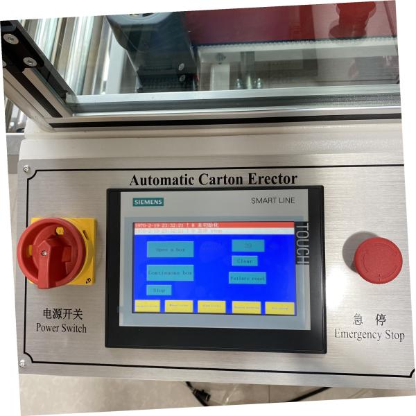 Automatic Flaps Sealing Machine for Food Industry Packing Line Carton Case Box Erector