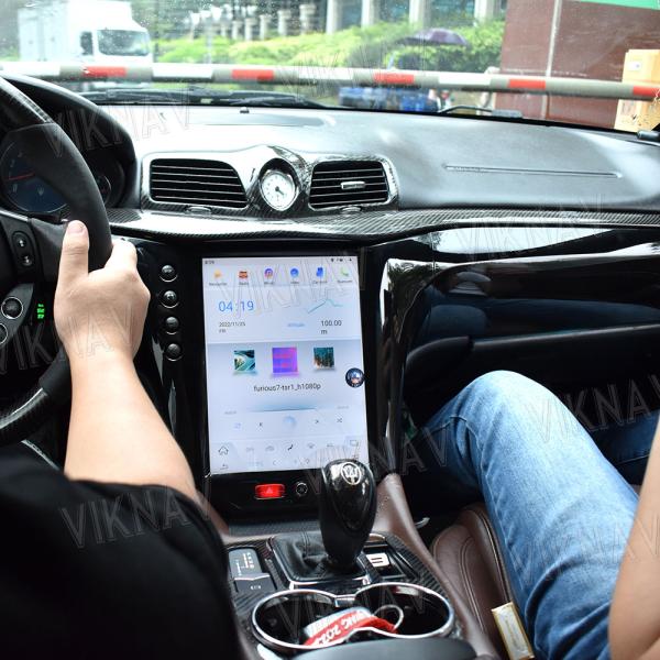 Андроид 11 13,6» автомобильных радиоприемников экрана касания для ОБЩЕГО РУКОВОДСТВА GranTurismo 2007-2017 Maserati GT