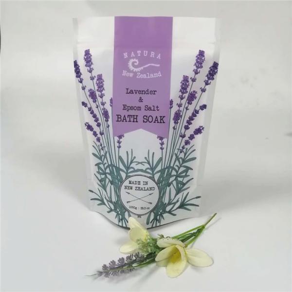 Super September Full-Color Printing Aluminum Foil PE Plastic Bath Salt Packaging Bag