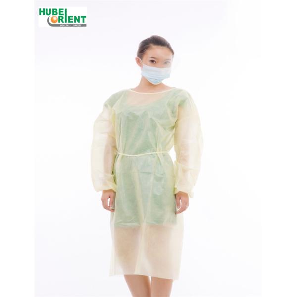 Эластичная связанная мантия изоляции больницы запястья устранимая