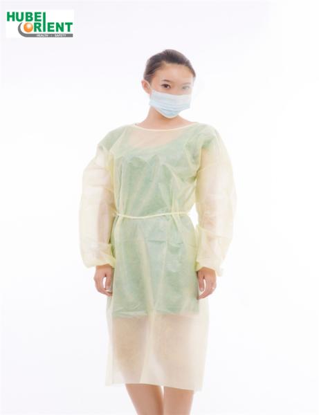 Vêtements d'isolement médical non tissés à usage unique