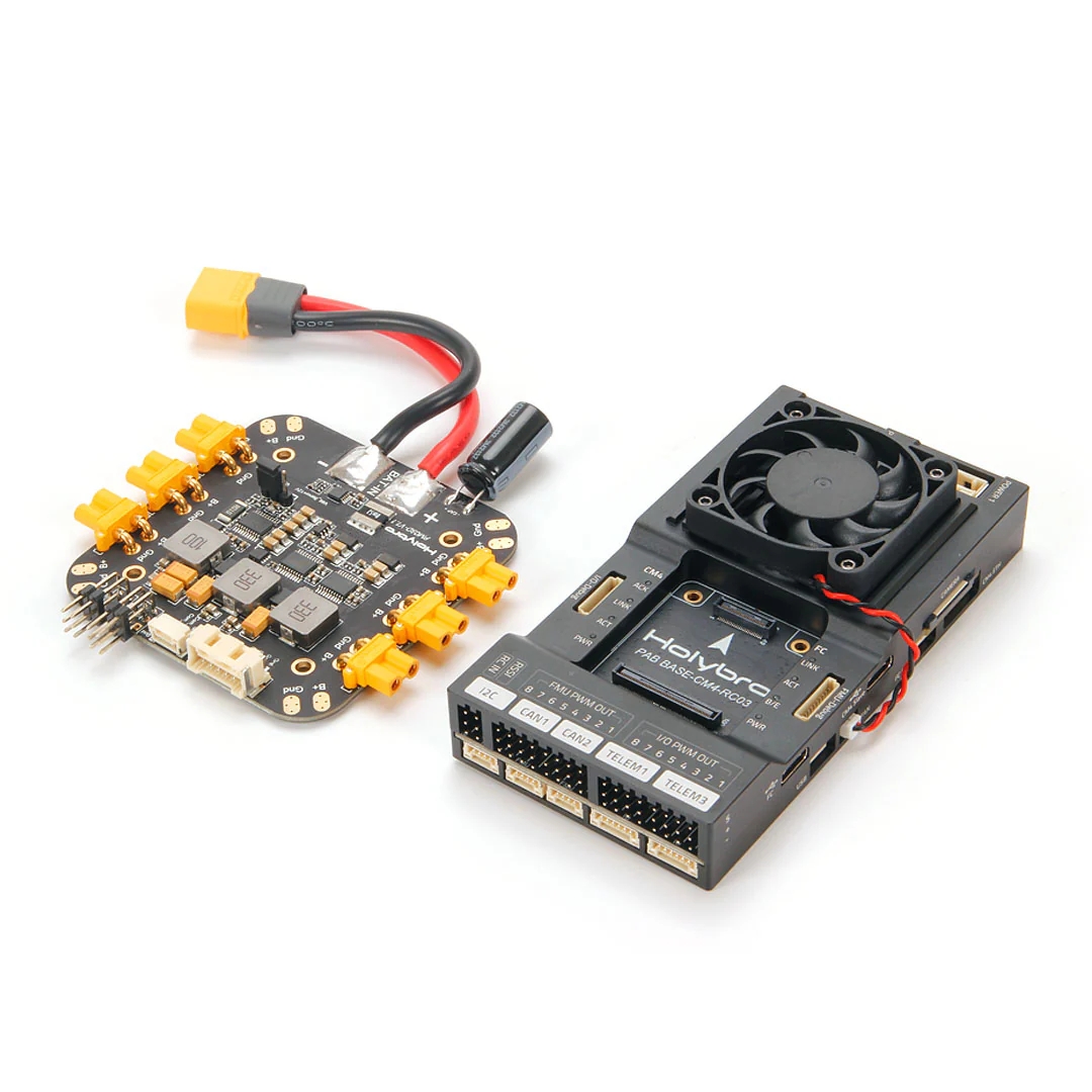 Wholesale HolyBro Pixhawk RPi CM4 Baseboard With PM03D Power Module Essential Accessories For RC Airplanes And F.Controller