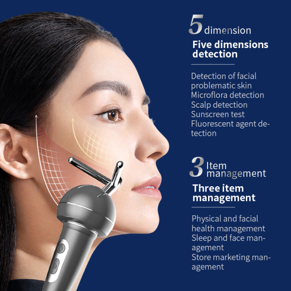 X5 Pro AI Skin Scanner 21Inch Multi-spectrum Facial Salon Test Instrument