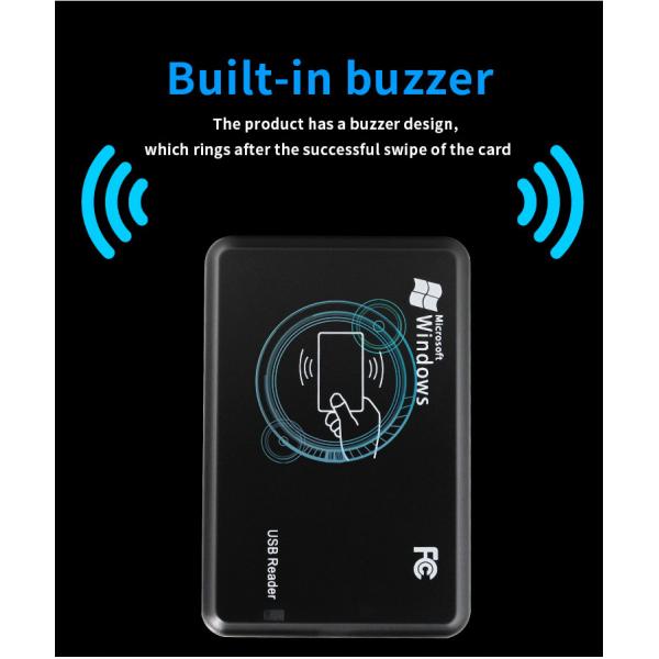 Factory Direct Sales Smart NFC USB ID Card Reader RFID Desktop 125Khz Contactless Skimmer Card Reader