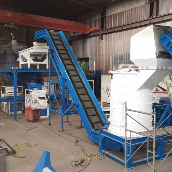 High Separator Rate 99.99% Industrial Waste Recycling Plant for Old Refrigerators