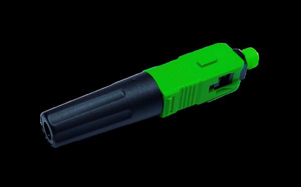 Conector rápido de fibra duradero ABS 55*9*7mm para aplicaciones de redes industriales
