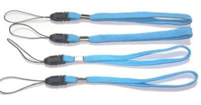 Tubular polyester short wrist strap lanyard for mobile phone holder,size 1x15cm,MOQ3000pcs
