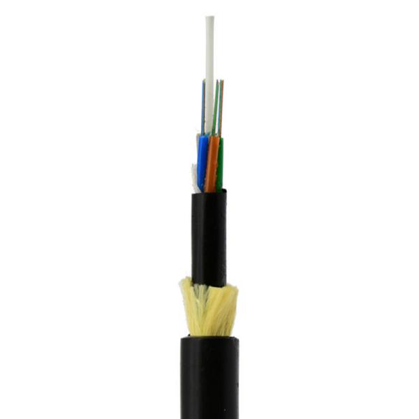 ADSS 6 12 48 96 câble optique de fibre du non-métal FPR du mode unitaire G652D de noyau