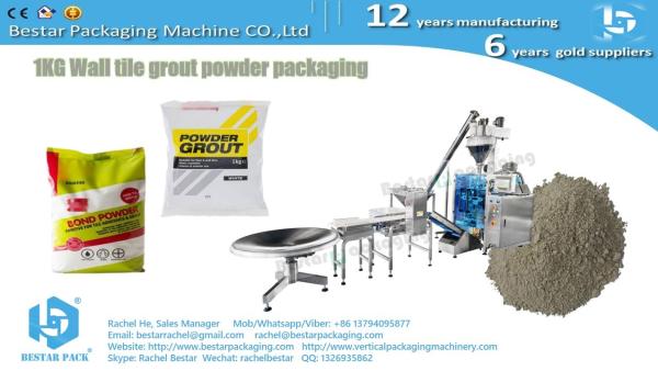 Floor tile grout powder sachet packaging machine BSTV-450DZ